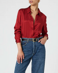 FRENCH CONNECTION ENNIS SATIN SHIRT