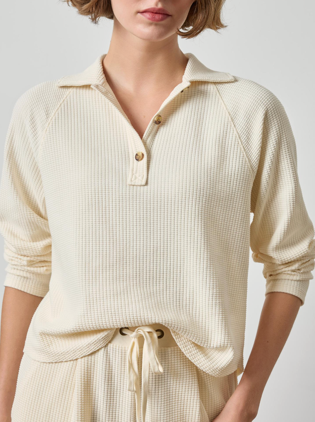 LILLA P RAGLAN POLO