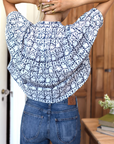 EMERSON FRY MANDARIN COLLAR TOP