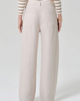 CITIZENS OF HUMANITY BRYNN DRAWSTRING LINEN TROUSER