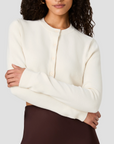 FRENCH CONNECTION BABYSOFT CROPPED SLIM FIT CARDIGAN