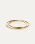 JENNY BIRD (L) GOLD DANE BANGLE SET 2 PACK