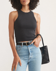 MARINE LAYER LEXI HIGH NECK CROP TANK