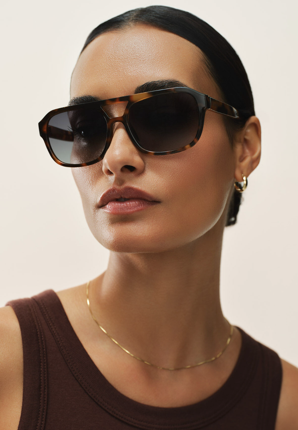 Z SUPPLY AFTER HOUR SUNGLASSES - DARK TORT/GRADIENT