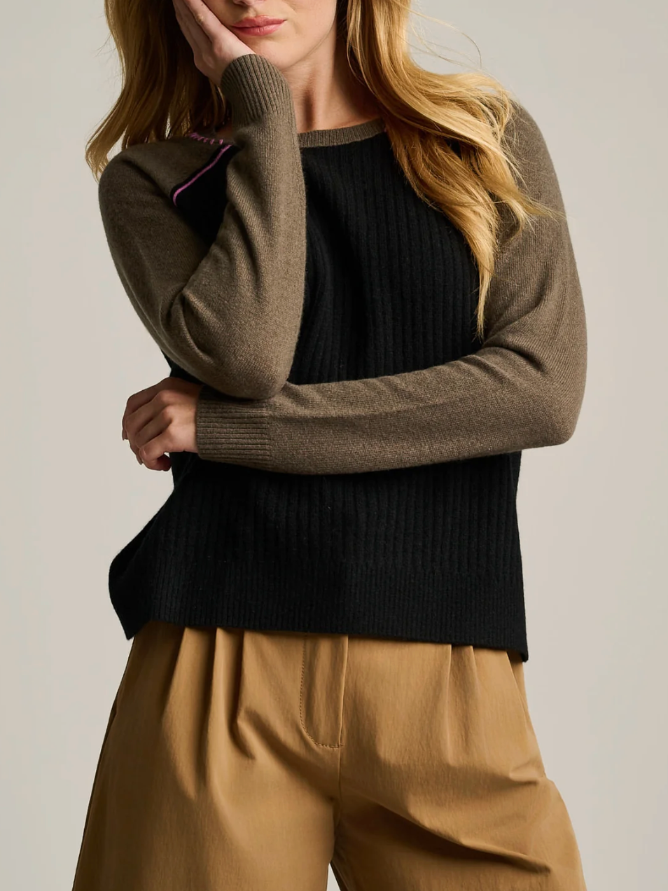 LISA TODD BLOCK OUT SWEATER