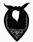 MAISON LECOMTE FLAMENT TRIANGLE MERINOS BANDANA