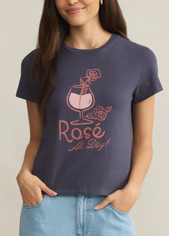 Z SUPPLY ROSE TOURIST TEE