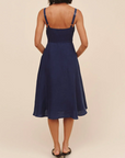 BELLA DAHL APRON MIDI DRESS