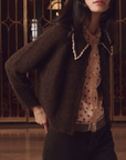 THE GREAT THE CROCHET COLLAR CARDIGAN