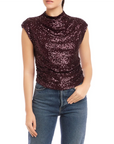 FIFTEEN TWENTY GWENNIE SEQUIN TANK