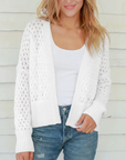 WOODEN SHIPS LEVI CARDI COTTON