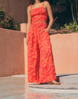 MARINE LAYER GIA WIDE LEG SILK PANT