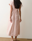 MARINE LAYER ARDEN MIDI SHIRT DRESS