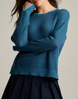 LISA TODD POWER STITCH SWEATER