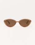 Z SUPPLY NOUVEAU SUNGLASSES - TAUPE/BROWN