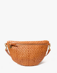 CLARE V WOVEN GRANDE FANNY