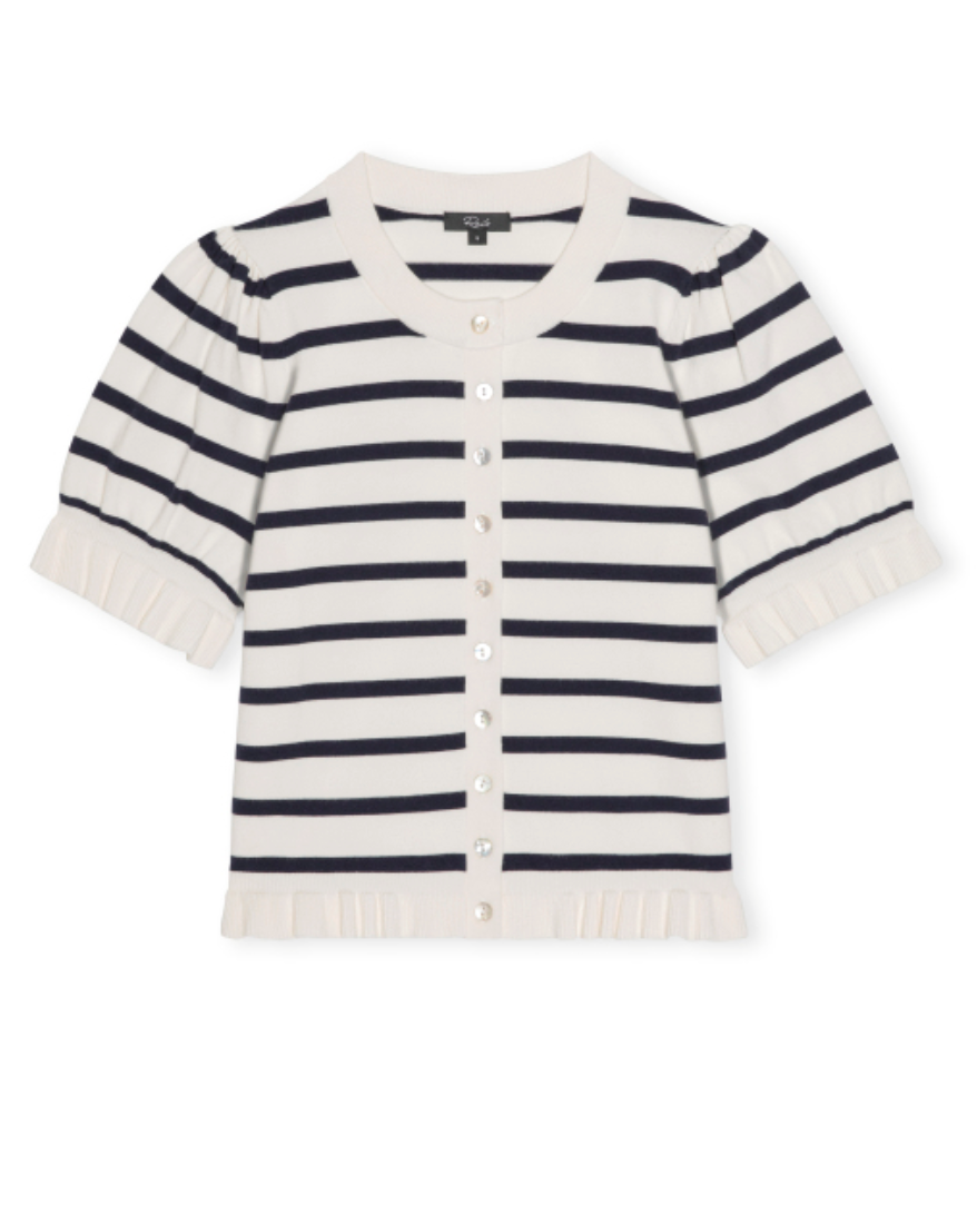 RAILS LORA S/S STRIPE SWEATER