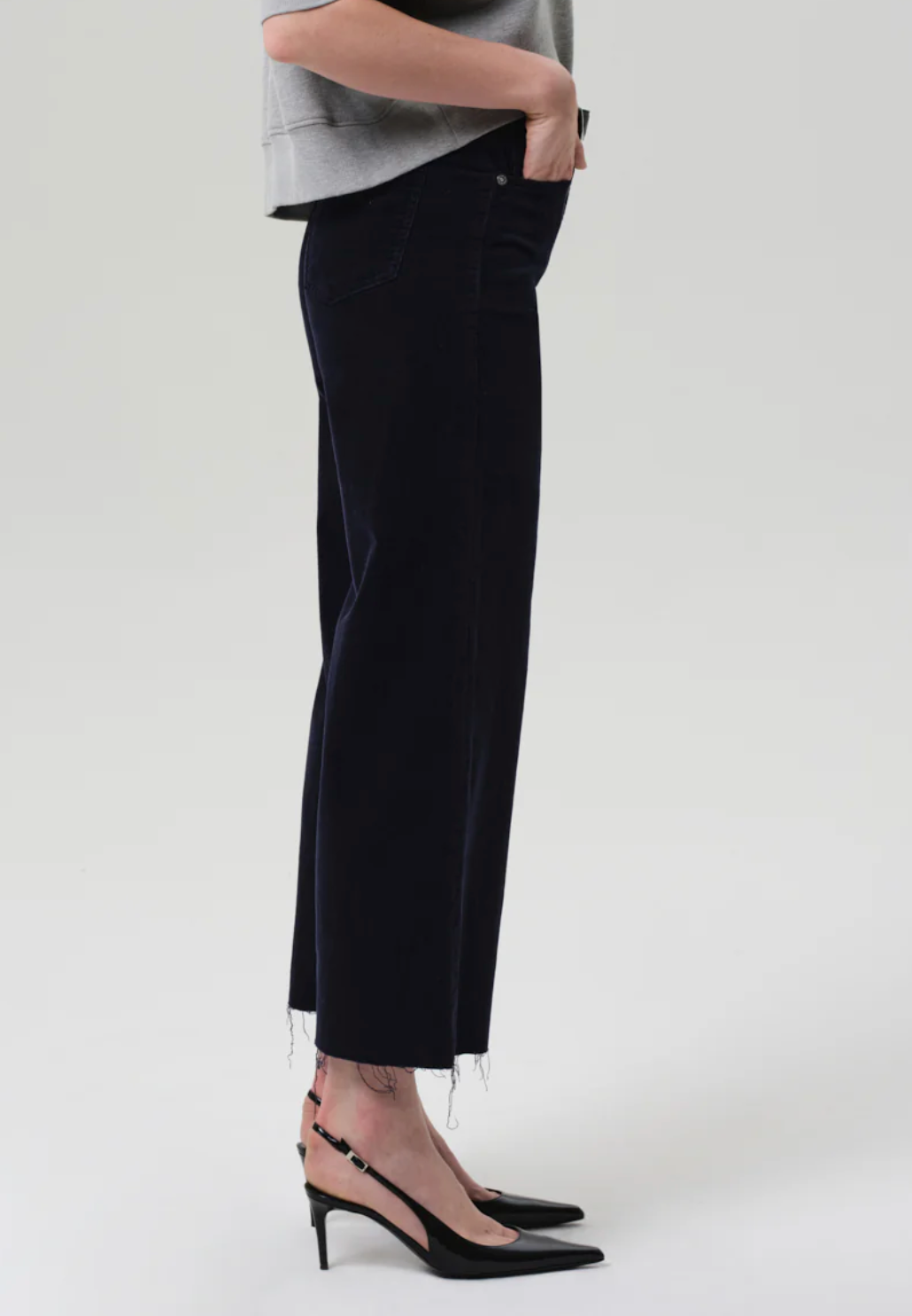 CITIZENS OF HUMANITY LYRA WIDE LEG CROP CORDUROY