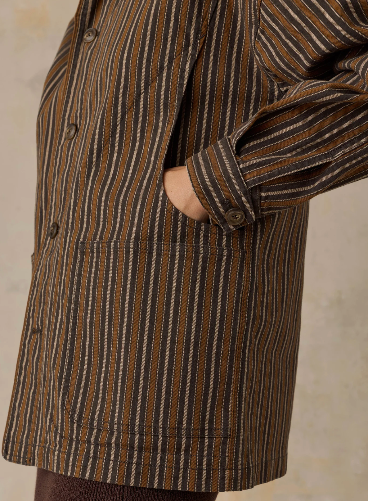 FAHERTY TWILL TIDE CHORE JACKET