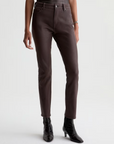 AG MARI MID-RISE SLIM STRAIGHT WAXED