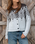 WOODEN SHIPS CHANDELIER FAIR ISLE CREW CHUNKY