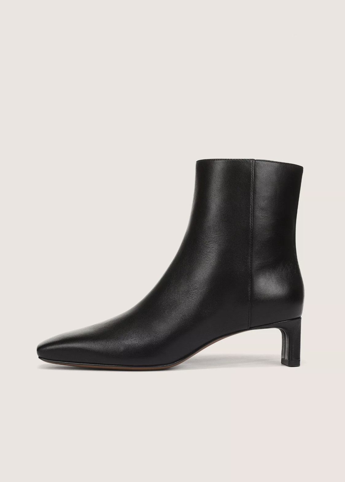 VINCE LILITH LEATHER ANKLE BOOT