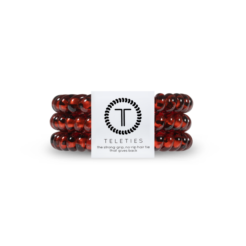 TELETIES SMALL HAIR TIES - TORTOISE