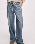 RAG & BONE RB MIRAMAR DRAWSTRING WIDE-LEG PANT