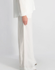 FRENCH CONNECTION COOPER LINEN WIDE LEG DRAWSTRING PANT