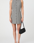 FRENCH CONNECTION GINGHAM MINI DRESS