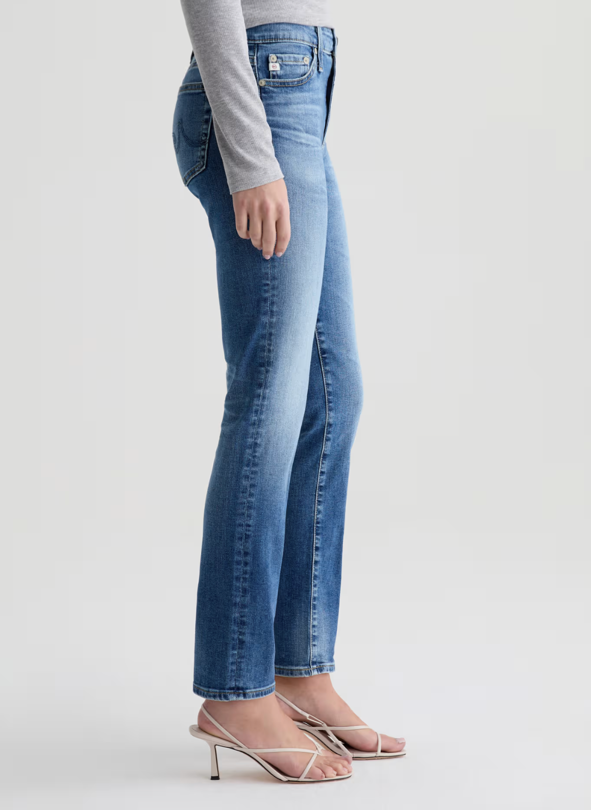 AG MARI HIGH RISE SLIM STRAIGHT SHORELINE