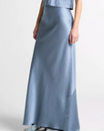 VINCE SATIN MAXI SLIP SKIRT