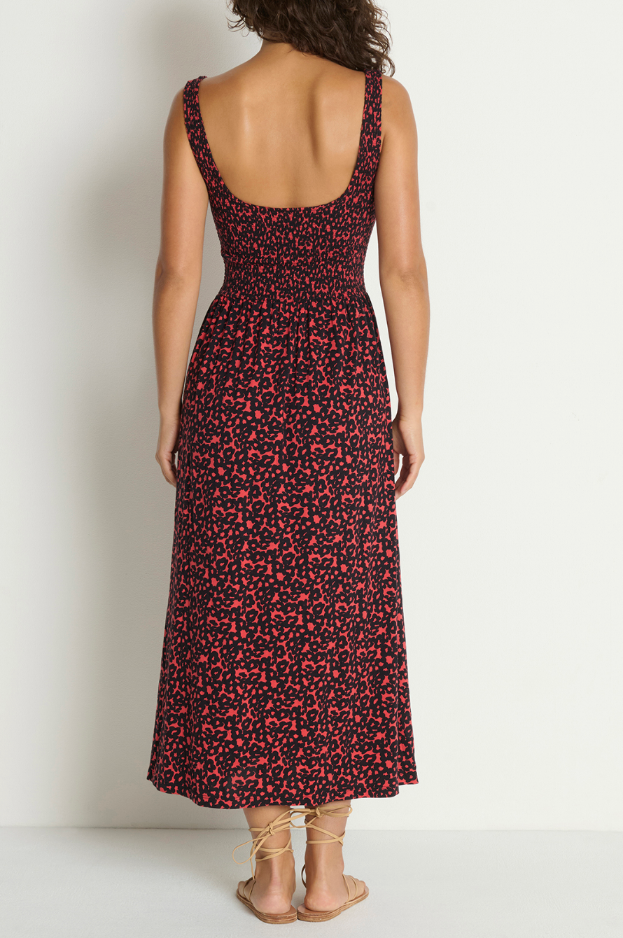 NATION ADELINE MIDI DRESS