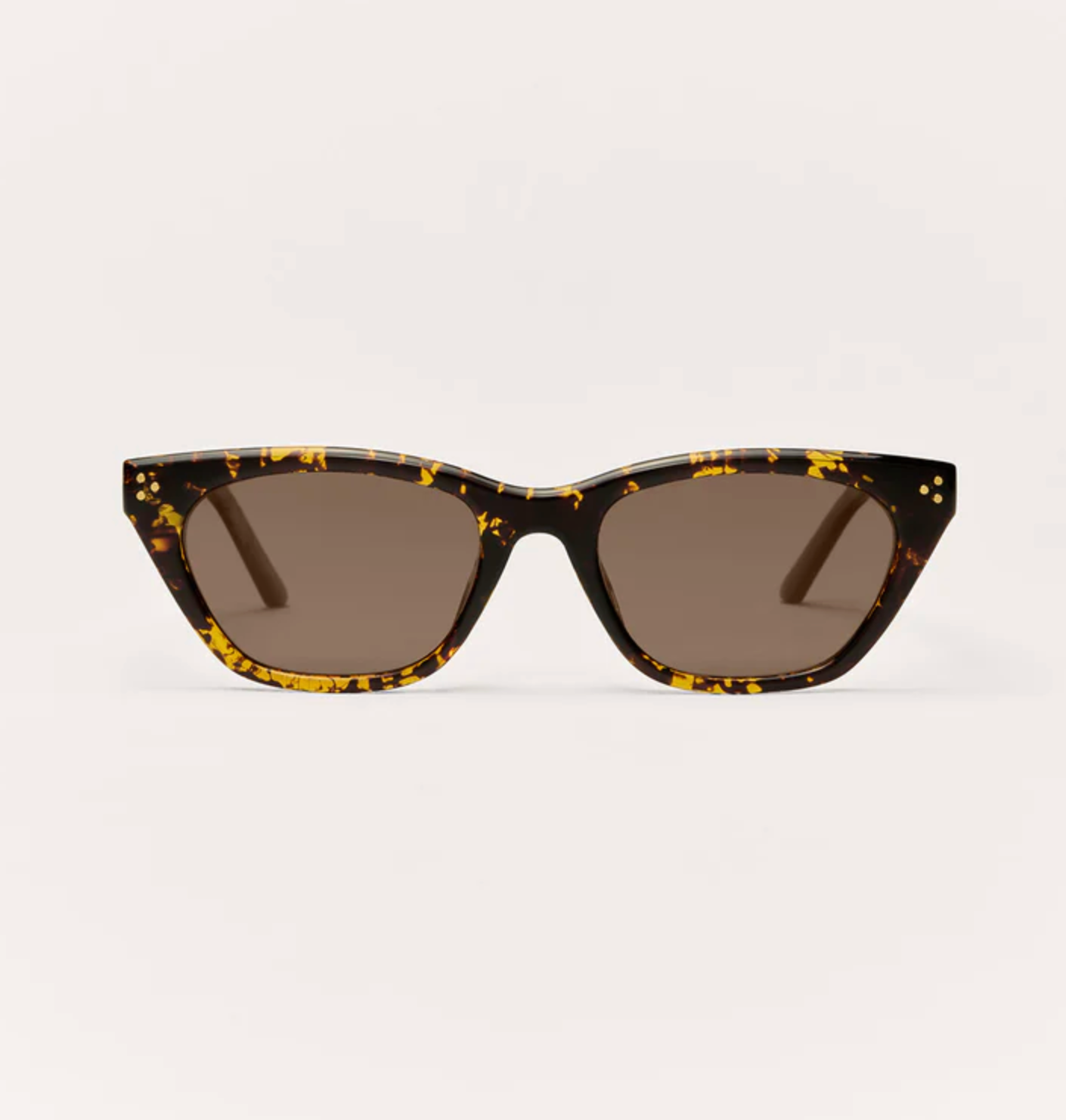 Z SUPPLY MIDNITE SUNGLASSES - BROWN TORTOISE/BROWN