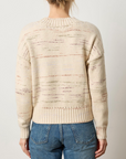 LILLA P OVERSIZED V NECK SWEATER