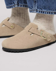 BIRKENSTOCK BOSTON SUEDE - NARROW