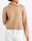 BELLA DAHL JOHNNY COLLAR SWEATER
