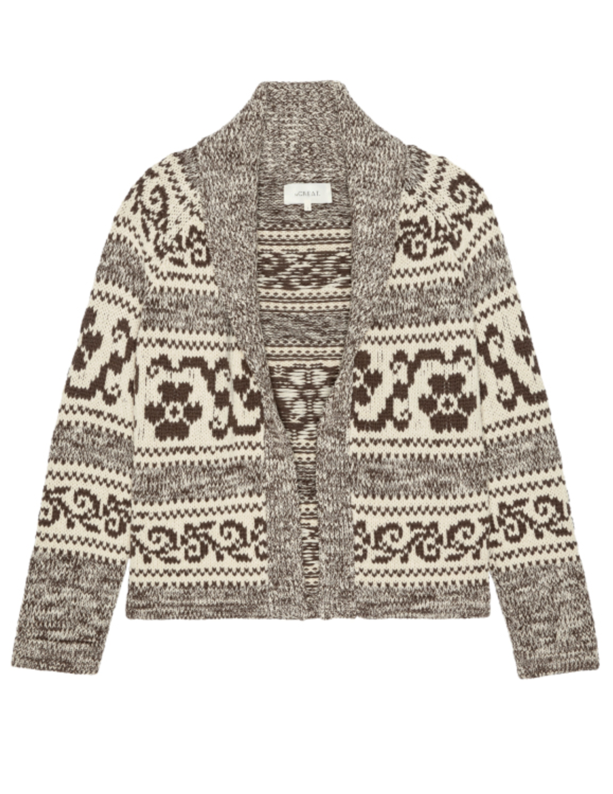 THE GREAT THE NORDIC FLOWER LODGE CARDIGAN