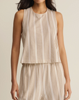 Z SUPPLY SLOANE KNIT STRIPED TOP