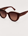 Z SUPPLY GOLDEN HOUR SUNGLASSES - VINO/GRADIENT