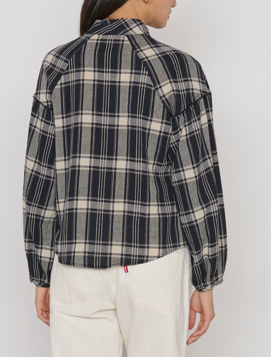 NATION LIZ SCARF BLOUSE