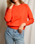 PERFECTWHITETEE ALEXI FRENCH TERRY SWEATSHIRT