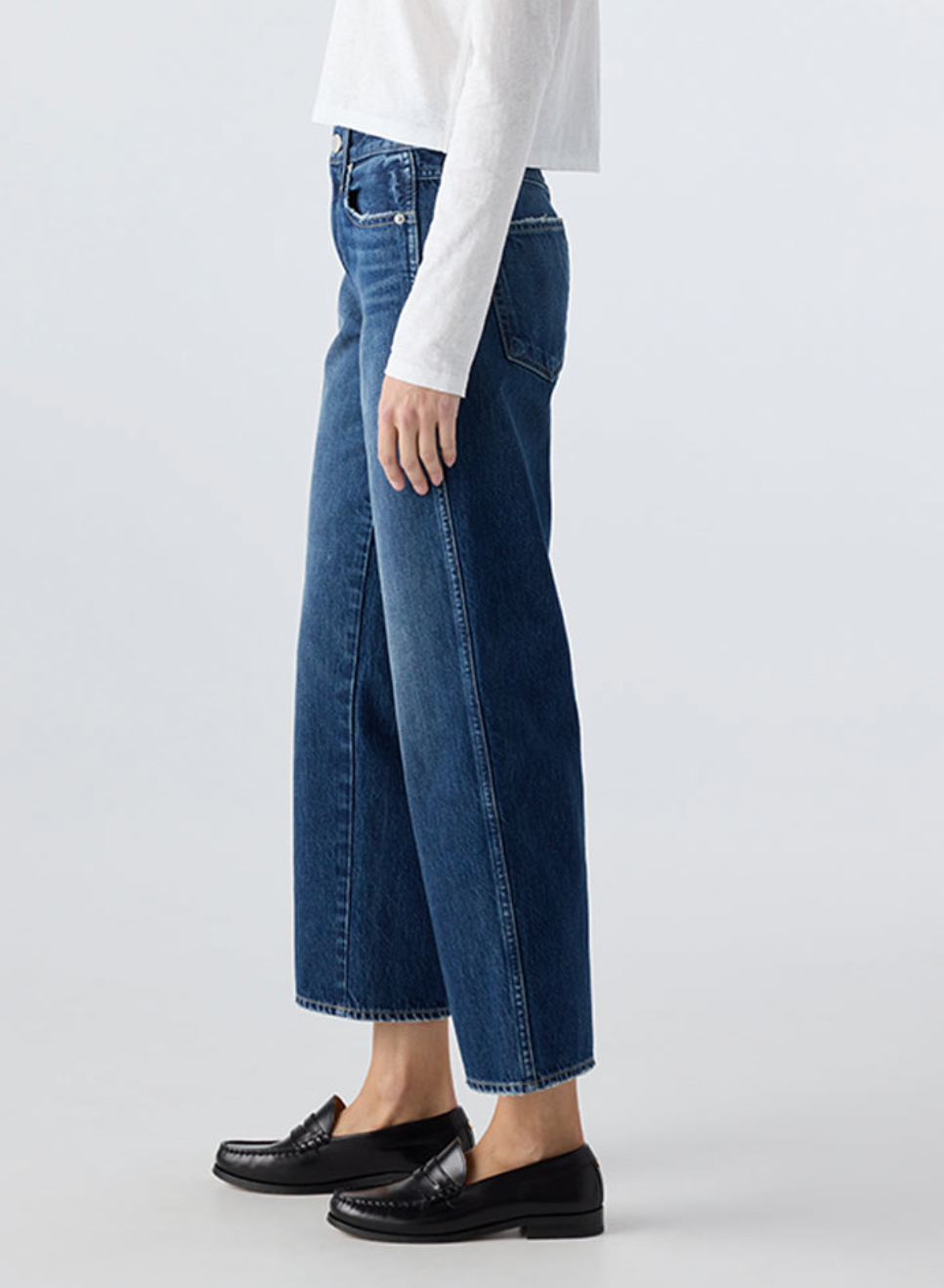 AMO BILLIE CROPPED WIDE STRAIGHT