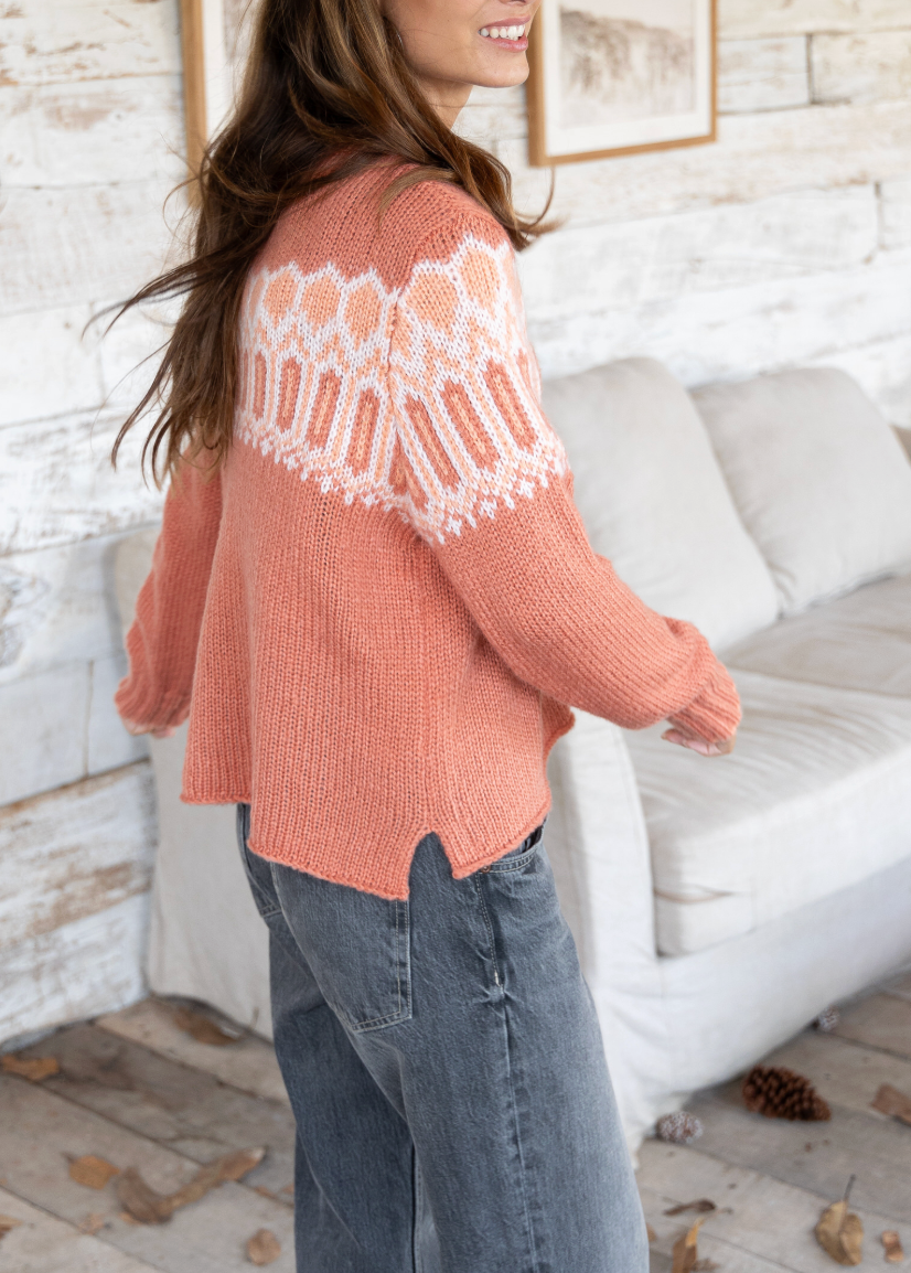 WOODEN SHIPS NICOLA FAIR ISLE CREW CHUNKY