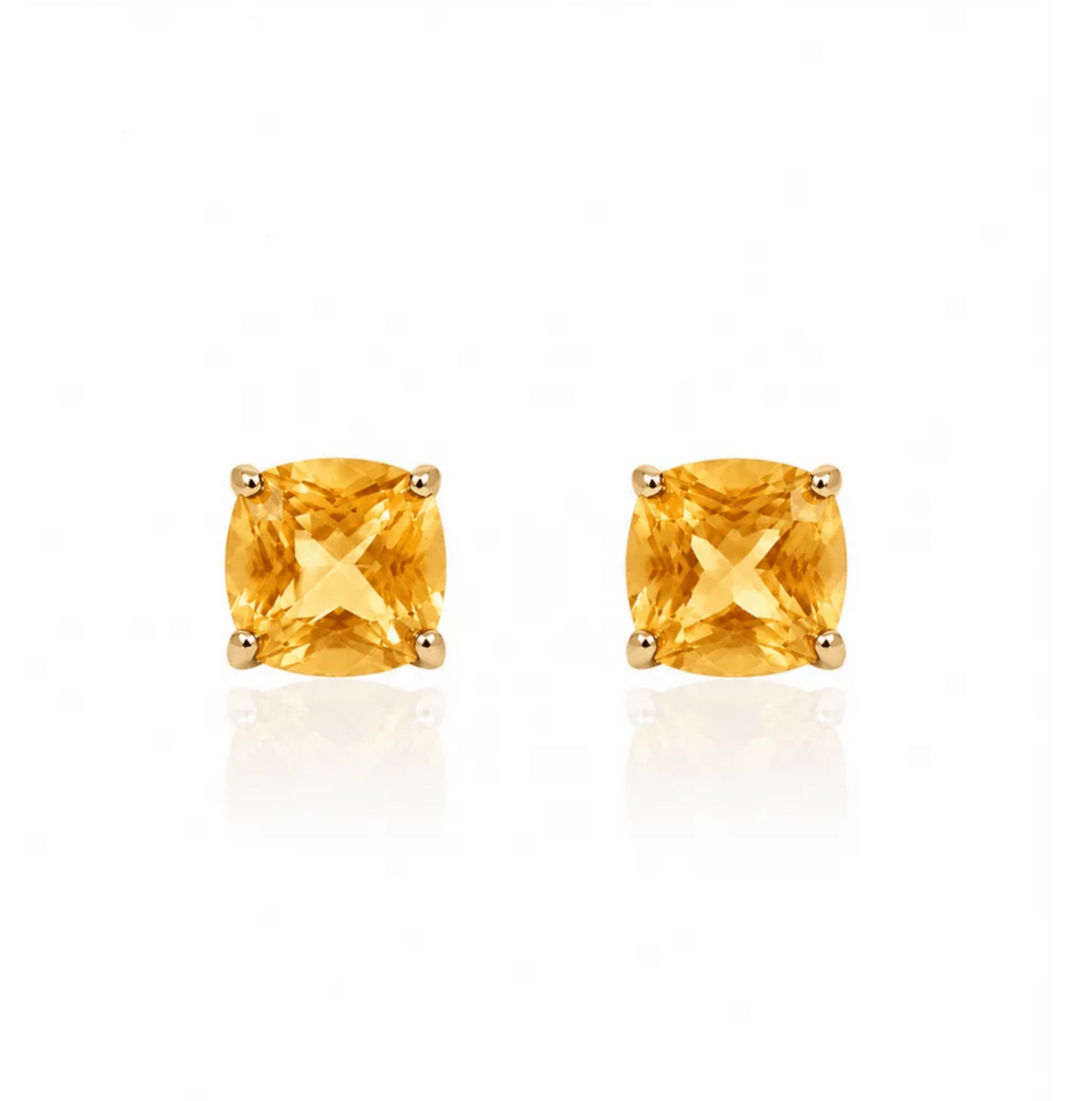 ELLI PARR EMMY STUDS - CITRINE