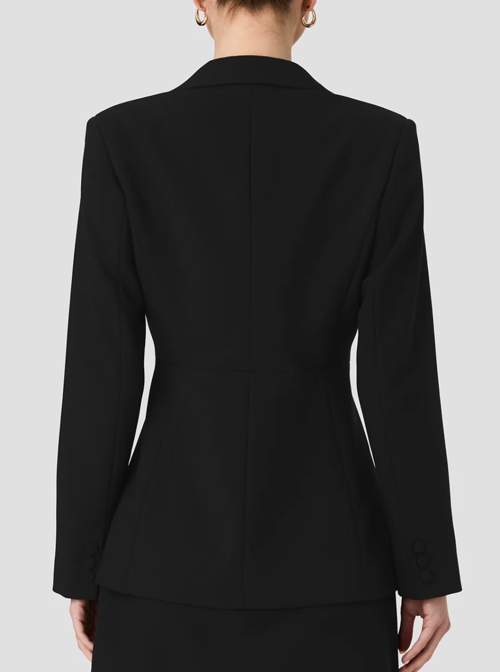 FRENCH CONNECTION AZRA TWILL CINCHED BLAZER