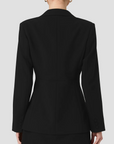 FRENCH CONNECTION AZRA TWILL CINCHED BLAZER