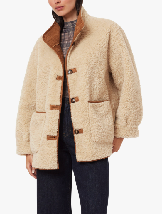 HABITUAL SHEARLING COAT