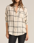 Z SUPPLY RIVER PLAID BUTTON UP