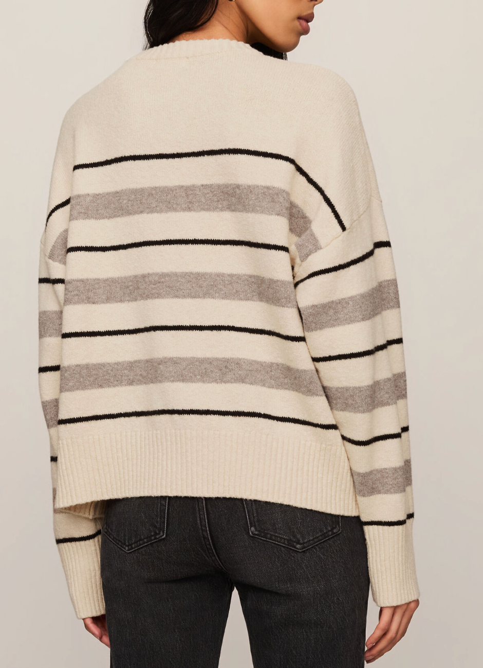 Z SUPPLY CIRRUS STRIPE SWEATER